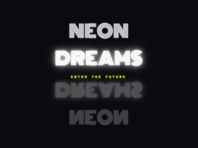 Neon Text